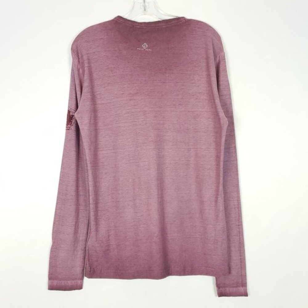 POINT ZERO Men's Long Sleeve Top Size S NWT - Picture 2 of 7